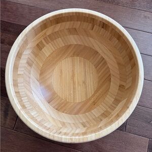IKEA BLANDA MATT Serving Bowl Bamboo 11"